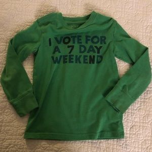 GAP Kids Long-sleeve Tee, XS